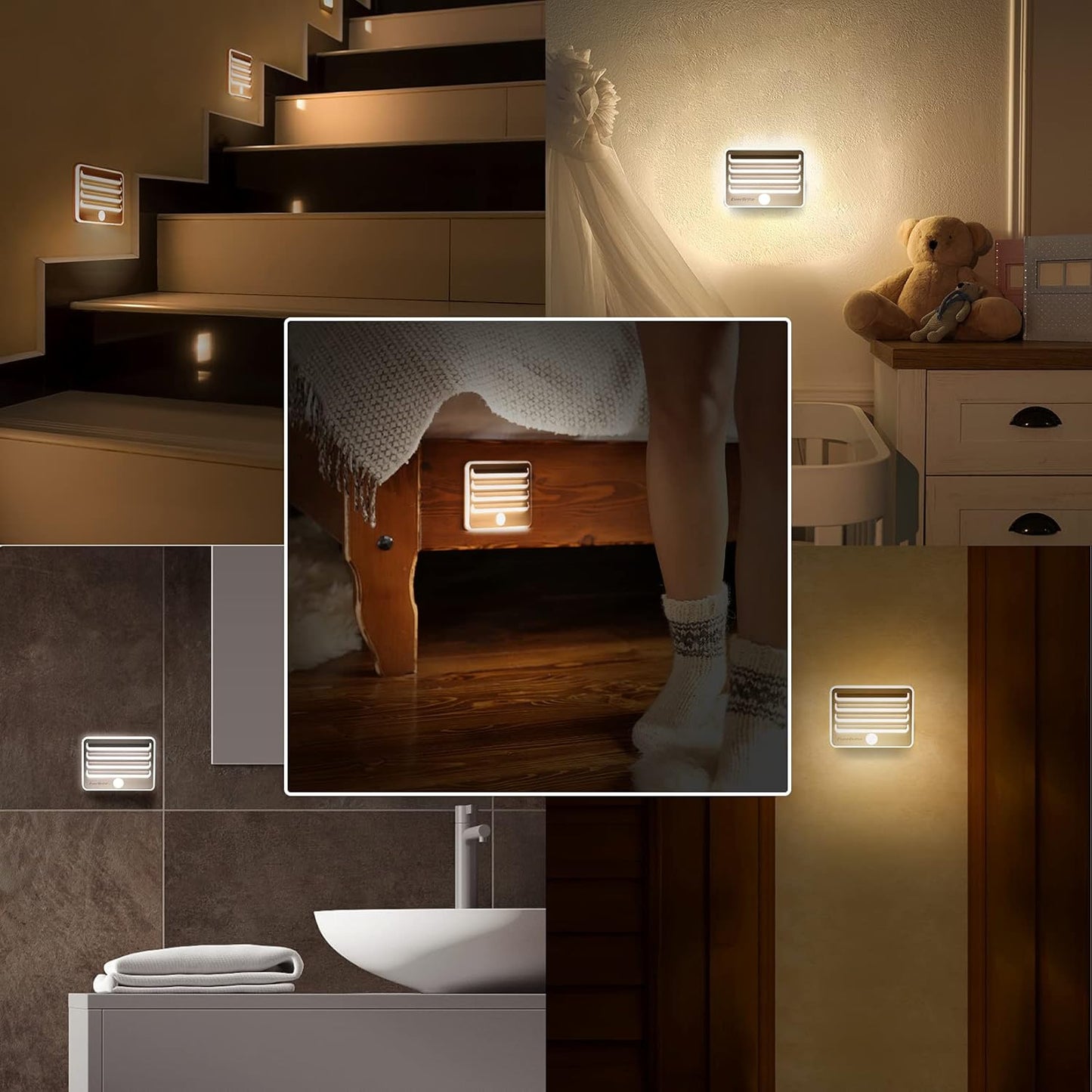EverBrite_Motion_Sensor_Night_Lights,_LED_Soft_Warm_Light,_Battery_Powered_Auto_Stick-On_Night_Light_for_Bedroom,_Bathroom,_Stair,_Closet,_9_AA_Batteries_Included(3_Pack)