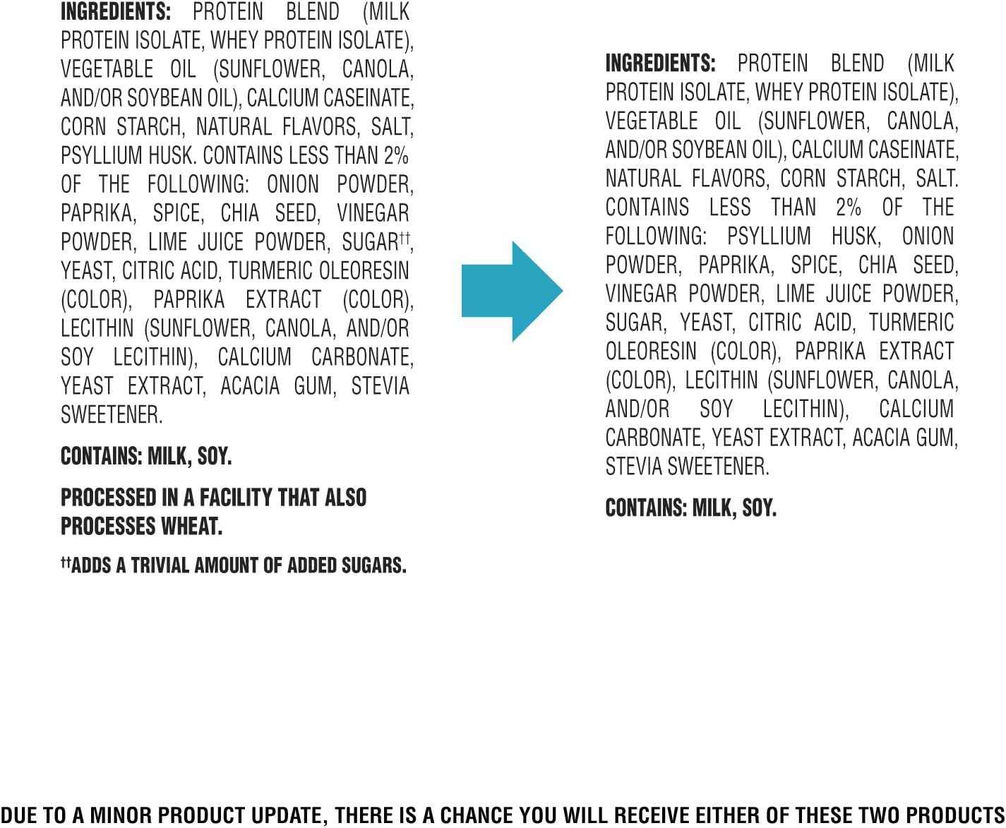 Quest Nutrition Tortilla Style Protein Chips, 20g Protein, 3g Net Carbs, Low Carb, Gluten Free, 1.1 oz