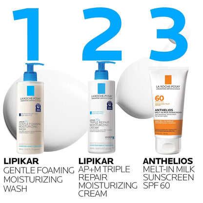 La_Roche-Posay_Lipikar_AP+_Gentle_Foaming_Moisturizing_Wash,_Shea_Butter_+_Niacinamide_+_Glycerin,_Moisturizing_Body_Wash_For_Dry_Skin,_National_Eczema_Association_Accepted,_Dermatologist_Tested​