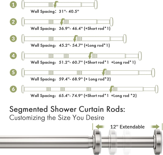 AmazerBath_Nickel_Spring_Tension_Shower_Curtain_Rod_31-75_Inches,_1_Inch_Diameter_Heavy_Duty_Tension_Rod_Rust_Proof_Bathroom_Curtain_Rod,_Adjustable_No_Drill_Easy_Segmented_Installation