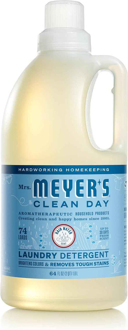 MRS. MEYER'S CLEAN DAY Laundry Detergent, 64 Ounce Bottle