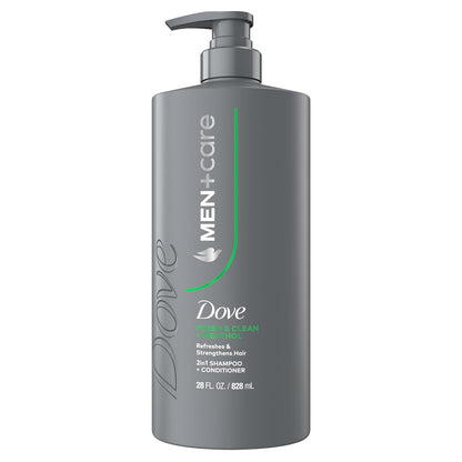 DOVE_MEN_+_CARE_Shampoo_1_count_Fresh_+_Clean_for_Hair_Refreshing_&_Strengthening,_with_Menthol,_28_fl_oz