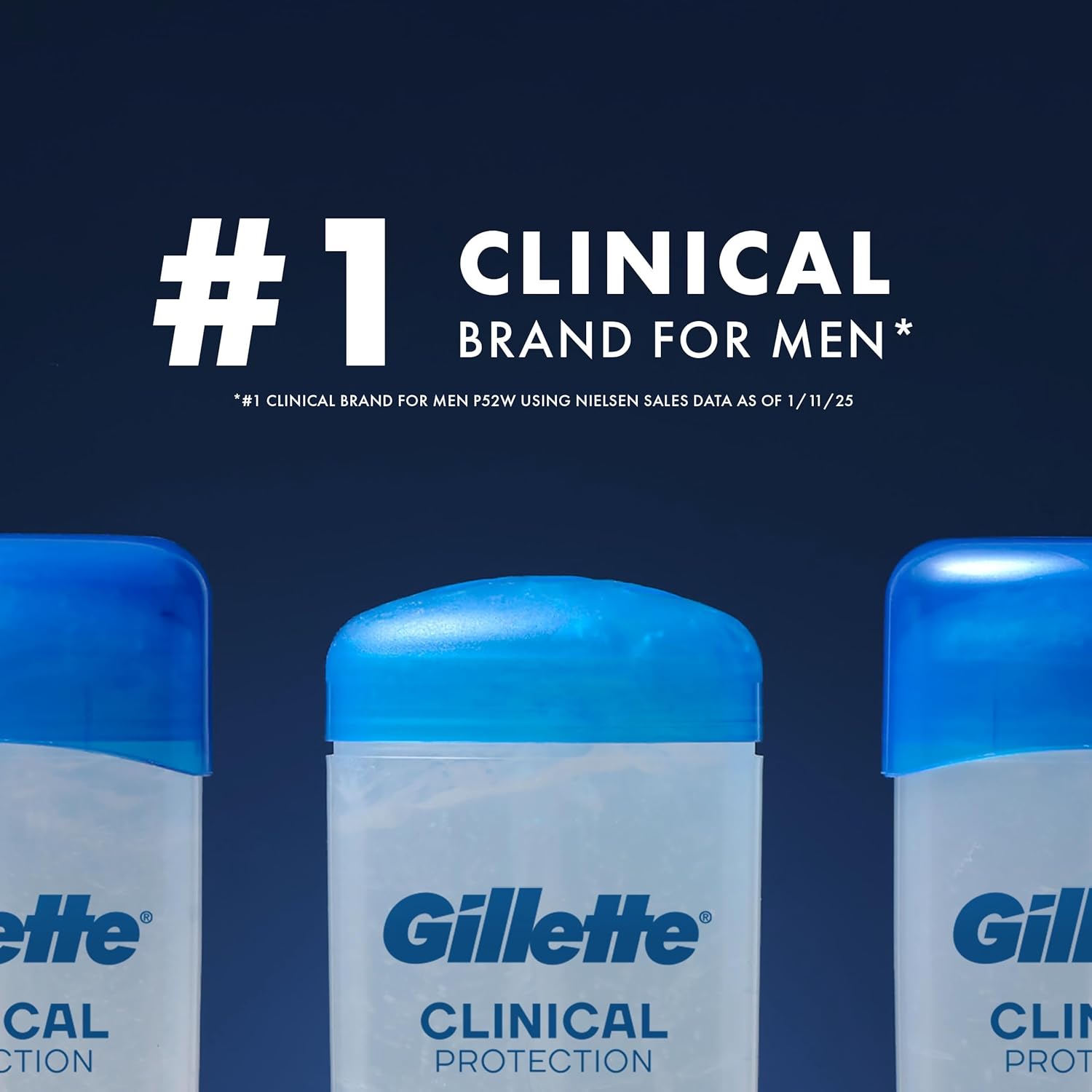 Gillette_Clinical_Antiperspirant_and_Deodorant_for_Men,_100HR_Sweat_&_Odor_Protection,_Long_Lasting_Freshness,_Anti-White_Mark_Technology,_Clear_Gel,_Cool_Wave_Scent,_1.6_oz_(Pack_of_3)