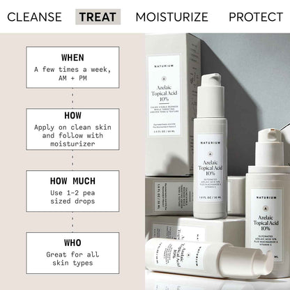 Naturium Azelaic Topical Acid 10%, Face & Skin Care Beauty Treatment with Niacinamide & Vitamin C