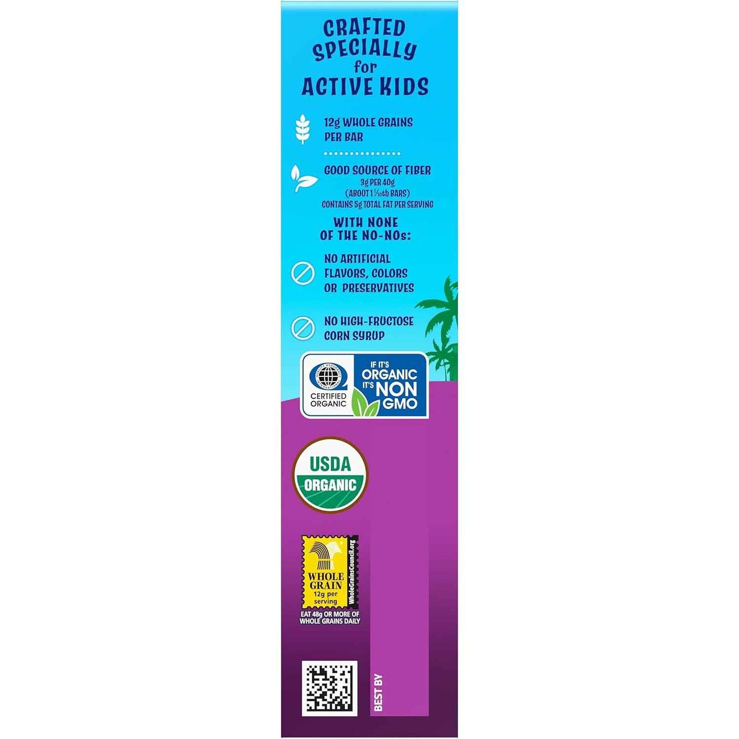 Zbar - Chocolate Chip - Soft-Baked Energy Snack Bars - Non-GMO - 12g Whole Grains - USDA Organic Granola Bars (6 Pack)
