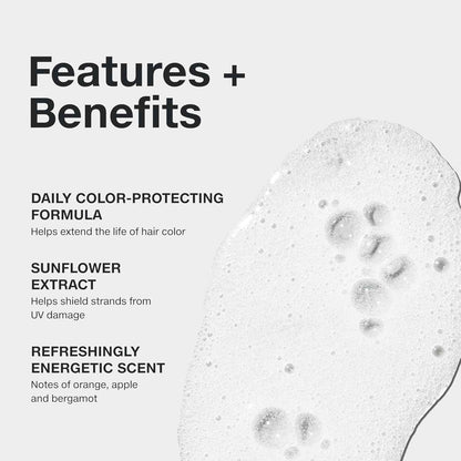 Paul Mitchell Color Protect Shampoo, Prevents Fade + Adds Shine, For Color-Treated Hair