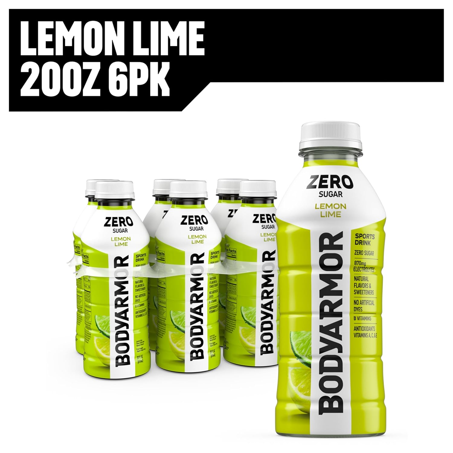 BODYARMOR_ZERO_Sugar_Lemon_Lime,_Sugar_Free_Sports_Drink_-_Low-Calorie_Hydration_-_Natural_Flavors_with_Potassium_Packed_Electrolytes,_Antioxidants,_and_B-vitamins,_20_fl_oz_(pack_of_6)