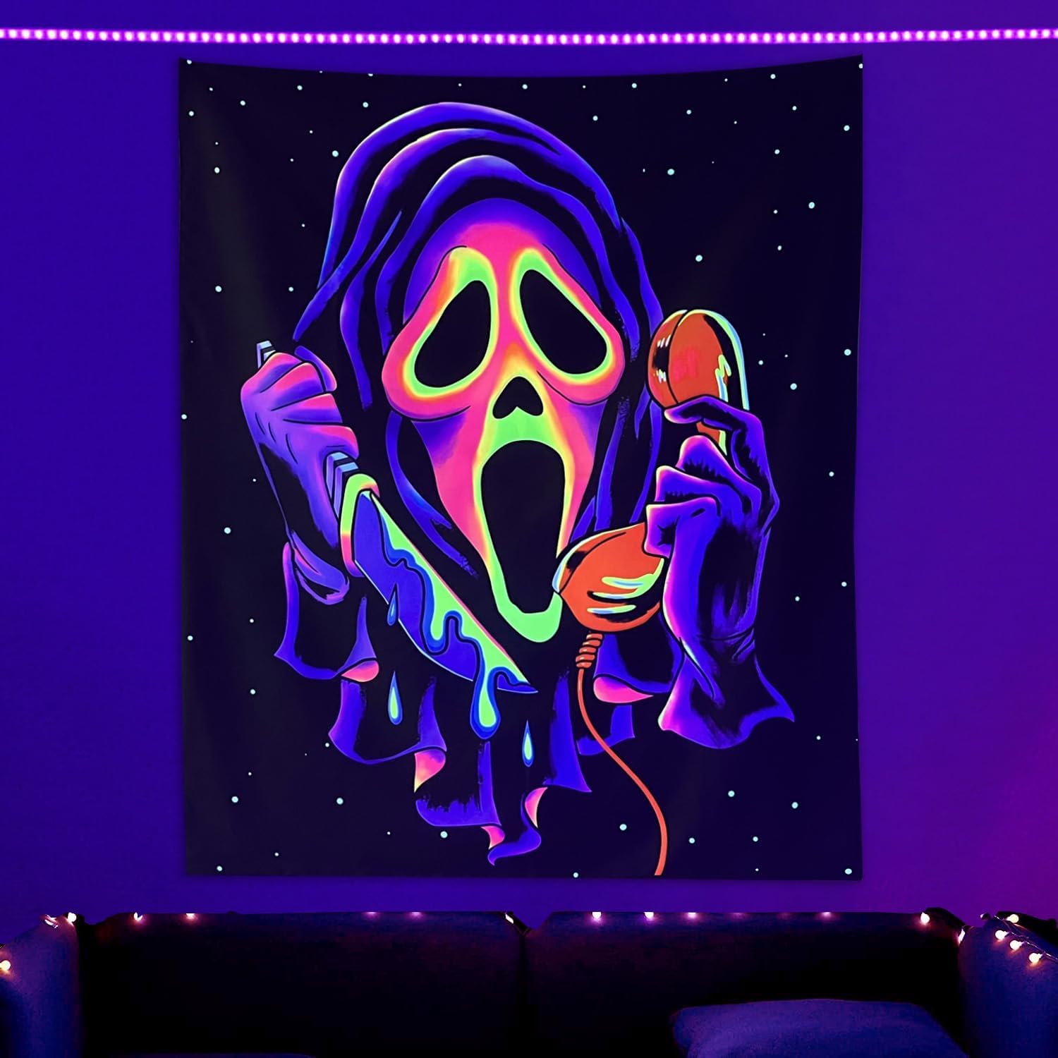 roperry_40ft_LED_Black_Light_Strip_Kit,_720_Units_Lamp_Beads,_Non-Waterproof_Blacklights_for_Glow_Party,_Indoor_Birthday,_Body_Paint,Halloween_(Indoor)