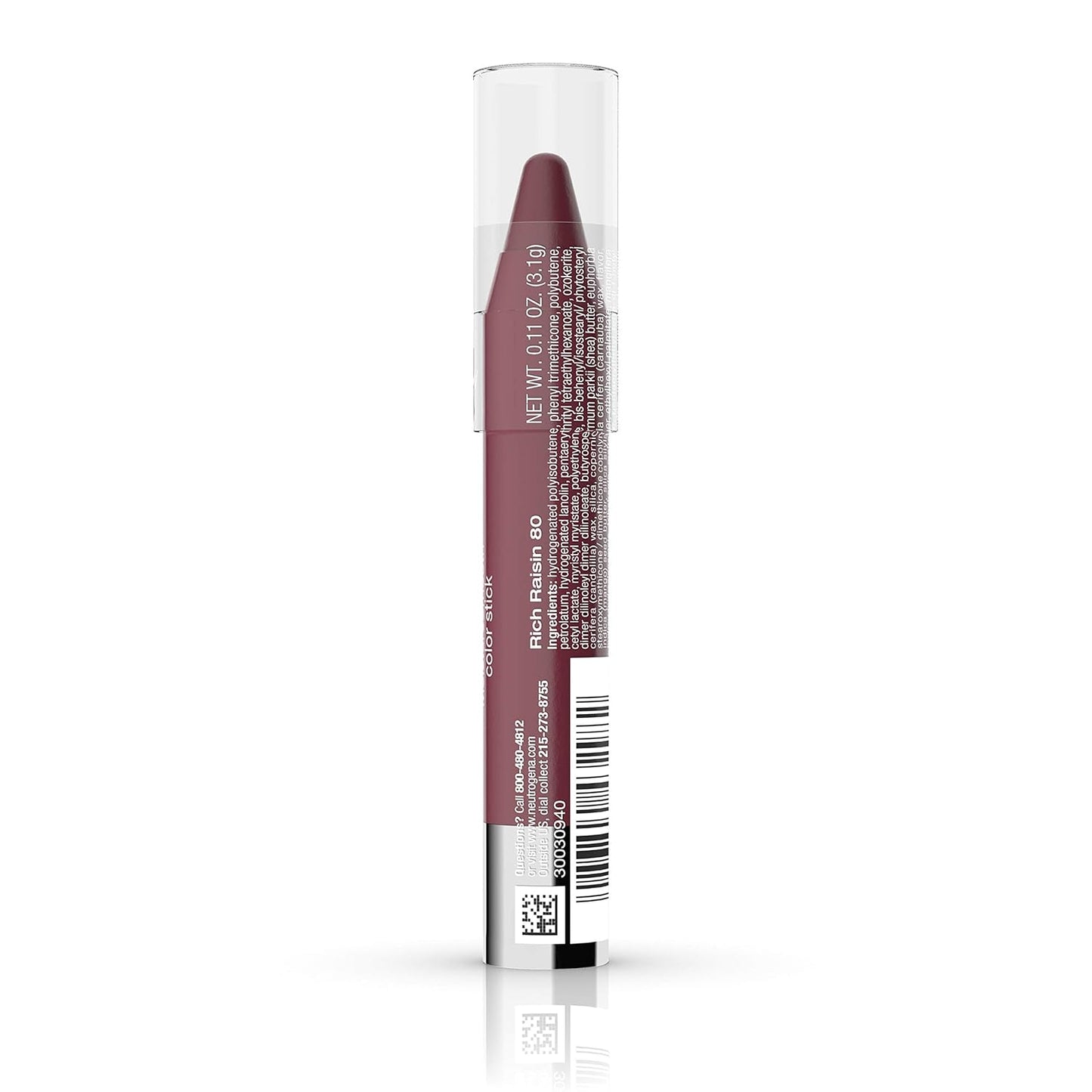 Neutrogena_MoistureSmooth_Color_Stick_for_Lips,_Moisturizing_and_Conditioning_Lipstick_with_a_Balm-Like_Formula,_Nourishing_Shea_Butter_and_Fruit_Extracts,_80_Rich_Raisin,.011_oz