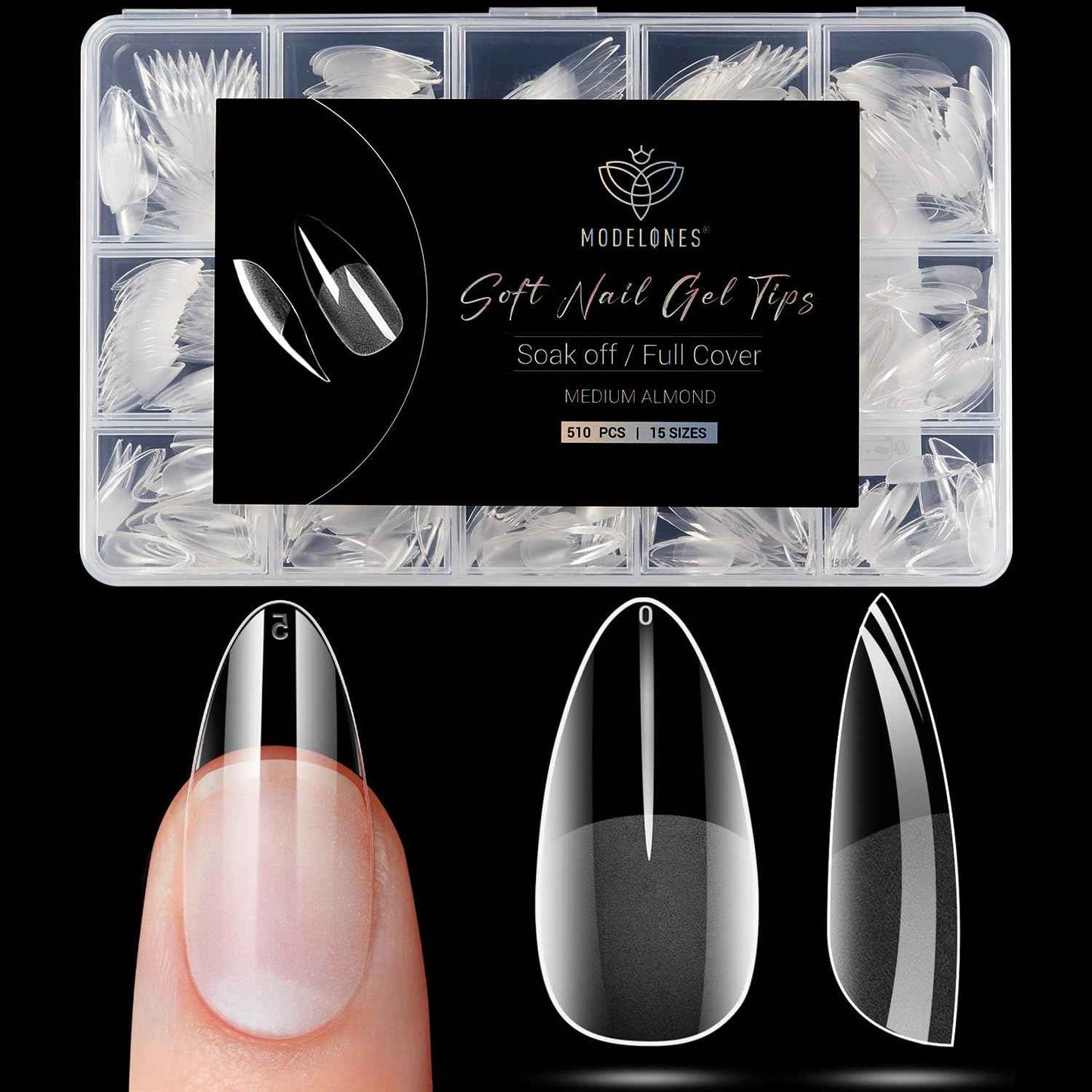 modelones Gel Top Coat, 15 ml 2026 Upgrade Super Shiny Base and Top Coat Set, Soak Off Nail Lamp Acid Free No Wipe Clear Base Top Gel Nail Polish