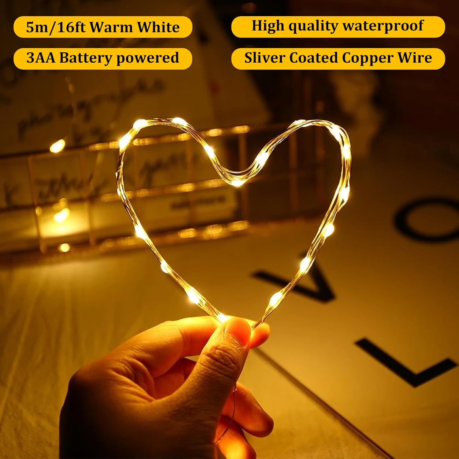 Timer_Led_Fairy_Lights,1_Pack_Mini_Battery_Powered_Silver_Wire_Starry_Tiny_String_Light,Battery_Operated_Micro_Lights_for_Bedroom,Christmas,Parties,Wedding,Centerpiece,Decoration_(5m/16ft_Warm_White)