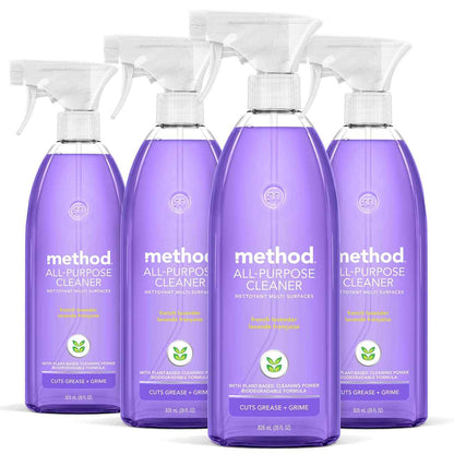 Method All-Purpose Cleaner Spray, French, Perfect for Most Counters, Tiles and More, 28 Fl Oz