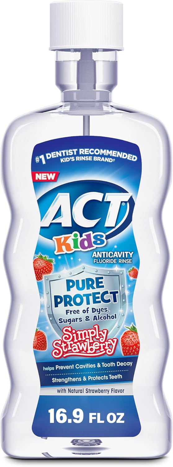 ACT_Kids_Pure_Protect_Anticavity_Fluoride_Rinse,_Natural_Strawberry_Flavor_Without_Sugar,_Free_from_Dyes_&_Alcohol,_16.9_fl._oz.