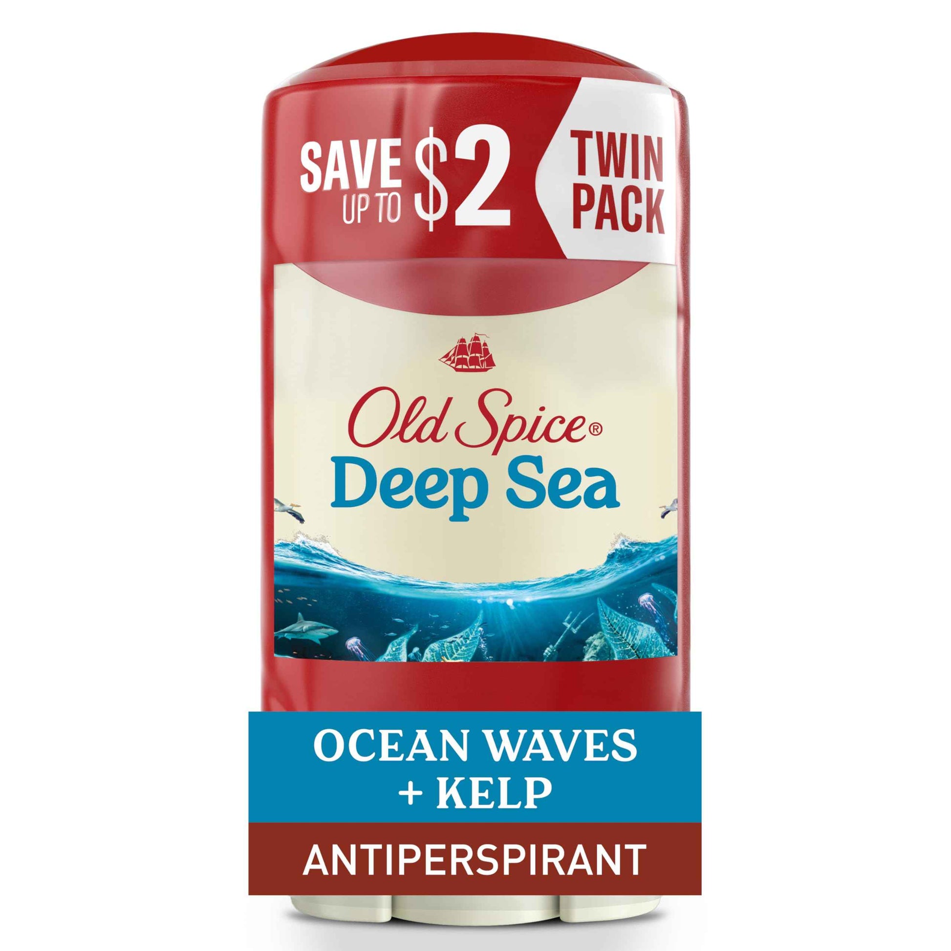 Old Spice Dry Feel Antiperspirant Deodorant for Men, 24/7 Sweat & Odor Protection, Gentle on Skin with Skin Conditioners
