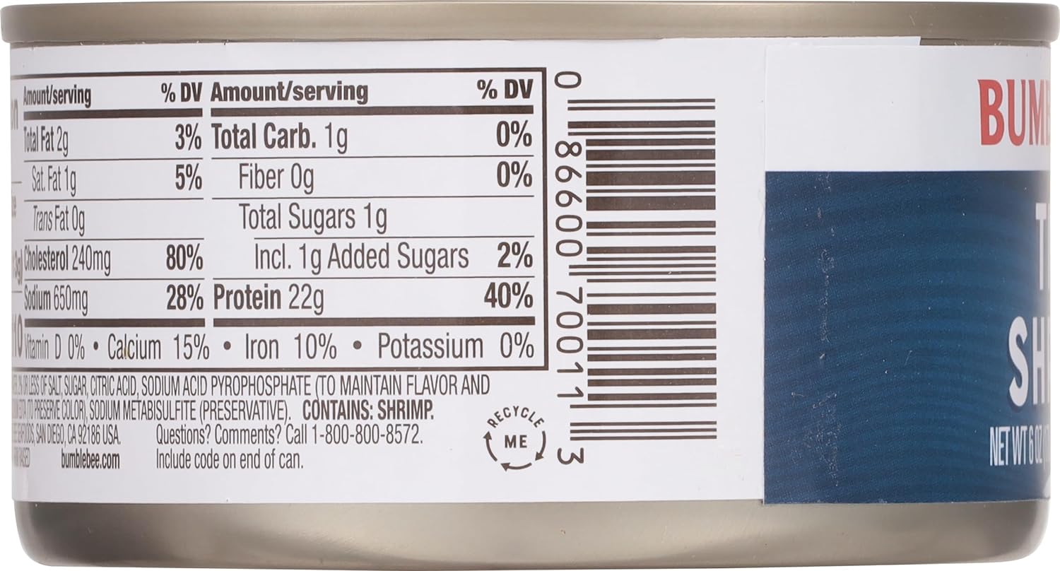 Bumble_Bee_Tiny_Canned_Shrimp,_6_oz_Can_-_Shrimp_in_Water,_Cooked,_Peeled,_Deveined_-_22g_Protein_per_Serving_-_Gluten_Free