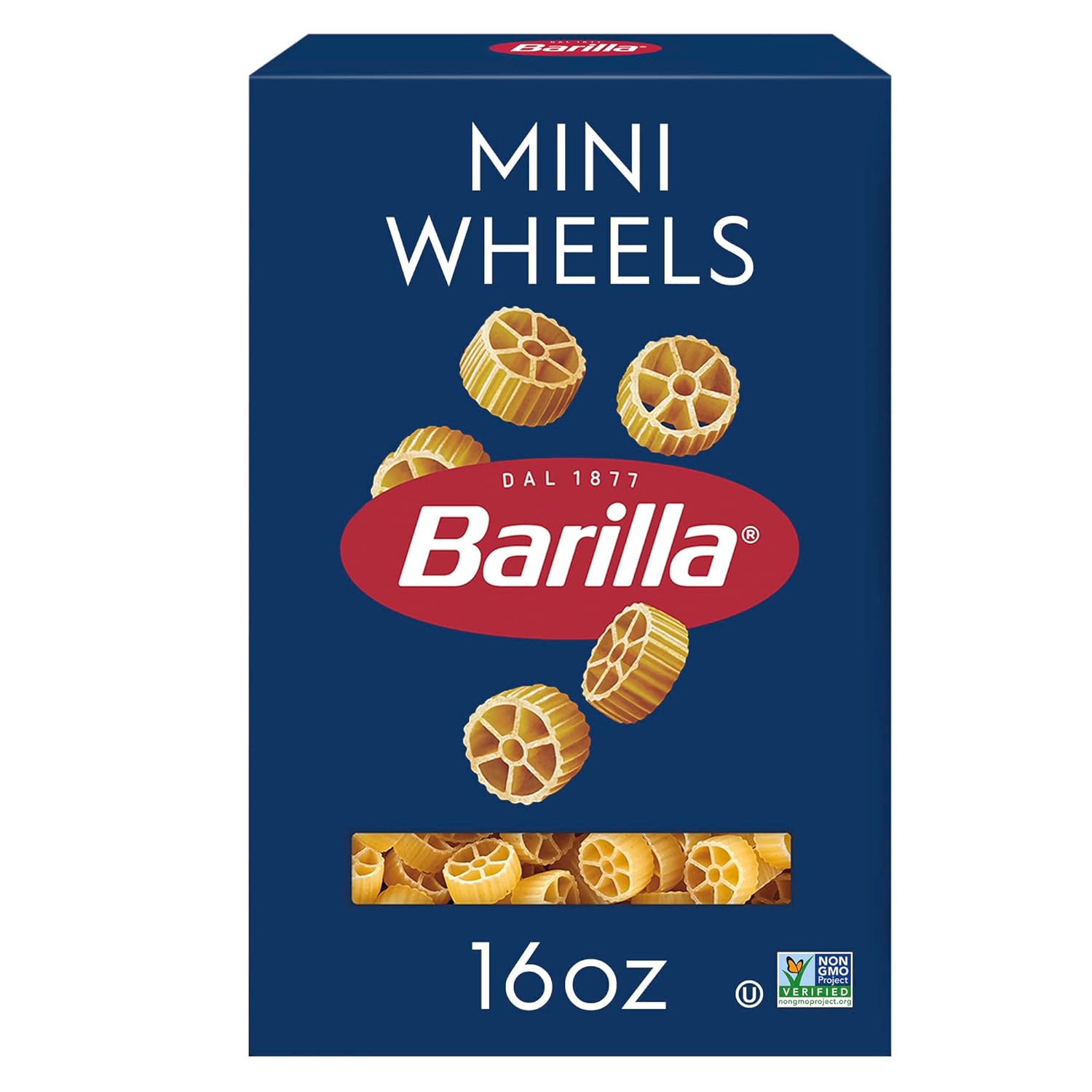 Barilla_Racing_Wheels_Pasta,_16_oz._Box,_Racing_Edition_Non-GMO_Pasta,_Made_with_Durum_Wheat_Semolina,_Kosher_Certified