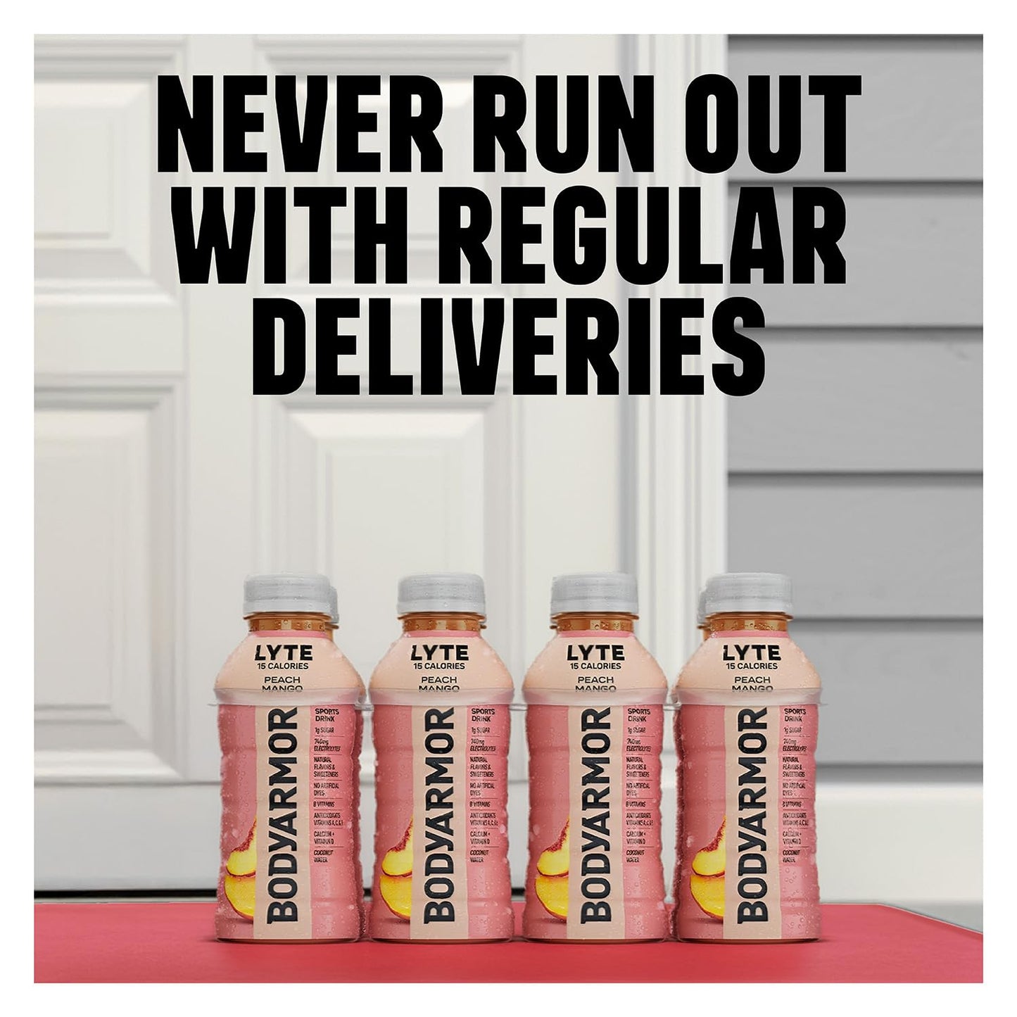 BODYARMOR_LYTE,_Peach_Mango,_Electrolyte_Drink,_35_Calories,_28_Fl_Oz_Bottles_(15_Pack),_Coconut_Water_Sports_Drink,_Natural_Flavor_&_B_Vitamins
