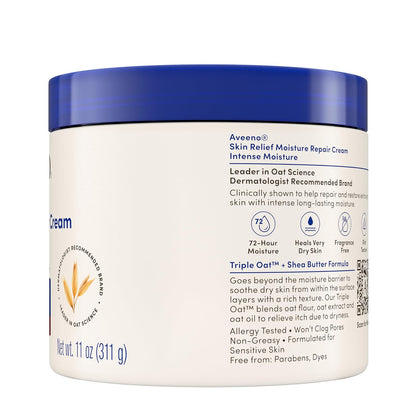 Aveeno_Skin_Relief_Intense_Moisture_Repair_Body_Cream_with_Triple_Oat_&_Shea_Butter_Formula,_Helps_Heal,_Repair_&_Restore_Very_Dry_Skin_with_Long-Lasting_Moisture,_Fragrance-Free,_11_oz