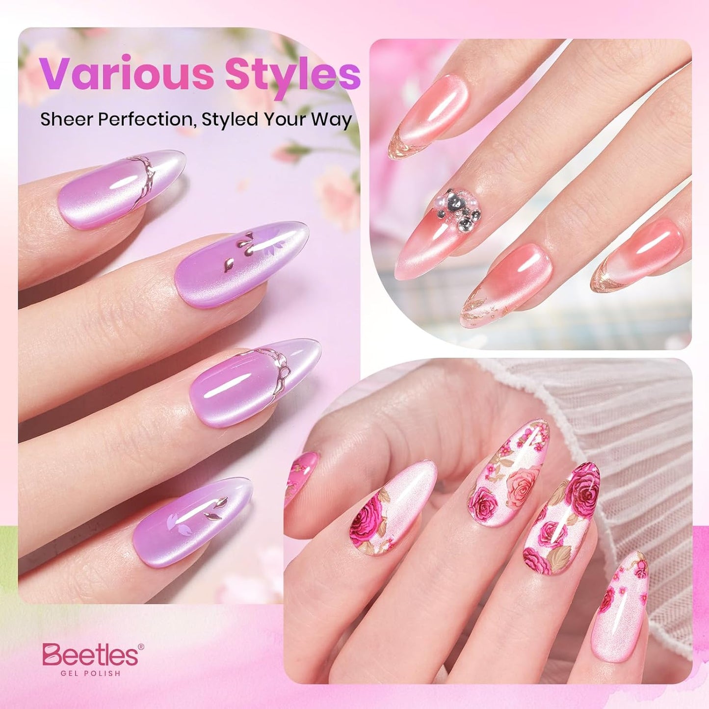 Beetles_Cat_Eye_Gel_Nail_Polish_Set,_6_Colors_Fairy_Garden_Pastel_Spring_Shimmer_Glitter_Gel_Polish_Kit_Pink_Red_Blue_Orange_Green_Purple_Velvet_Gel_Soak_Off_UV_Magnet_Nail_Art_DIY_Gift_for_Women