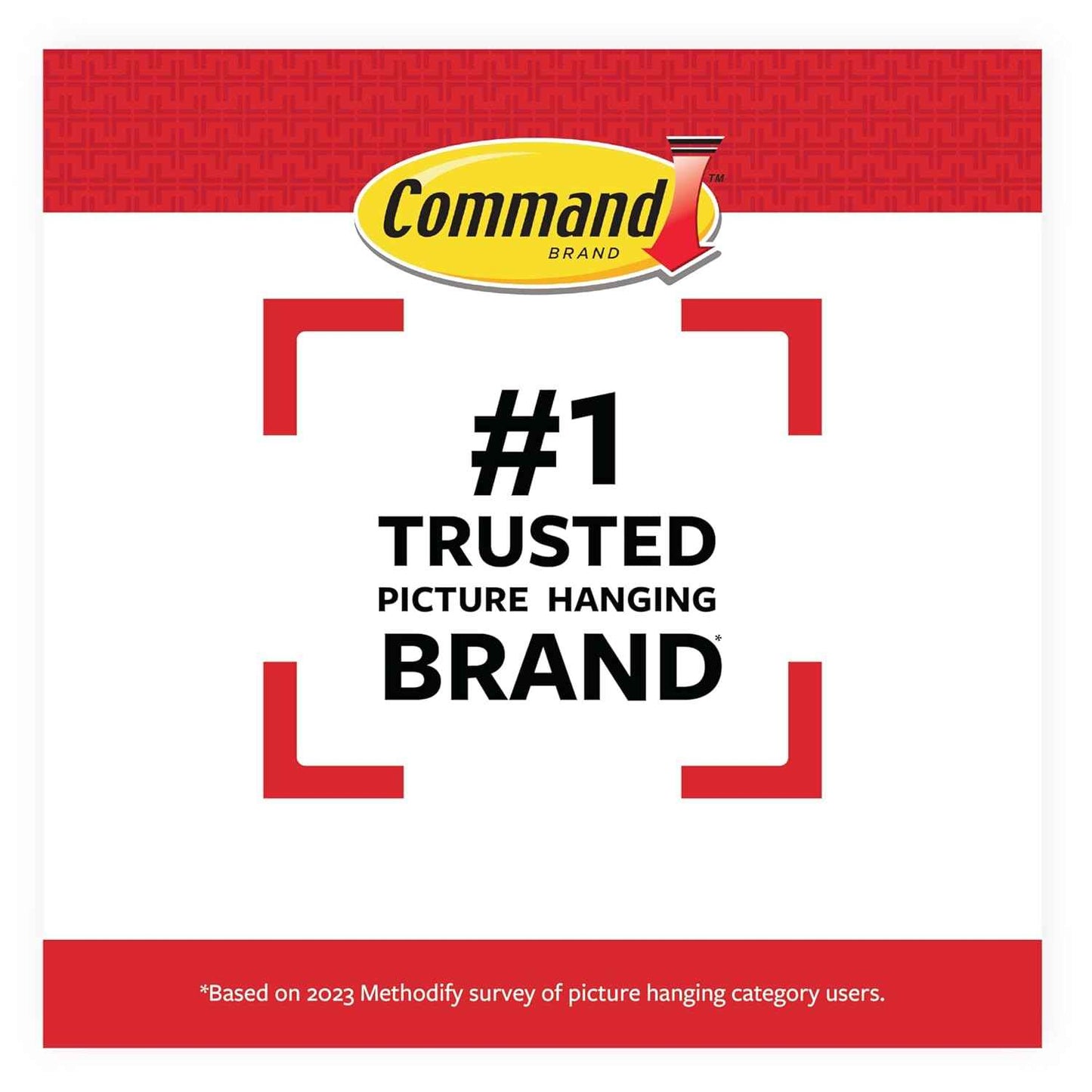 Command 4 lb Small Picture Hanging Strips, Damage-Free Hanging Picture Hangers, No Tools Wall Hanging Strips for Home Decor, White Adhesive Strips