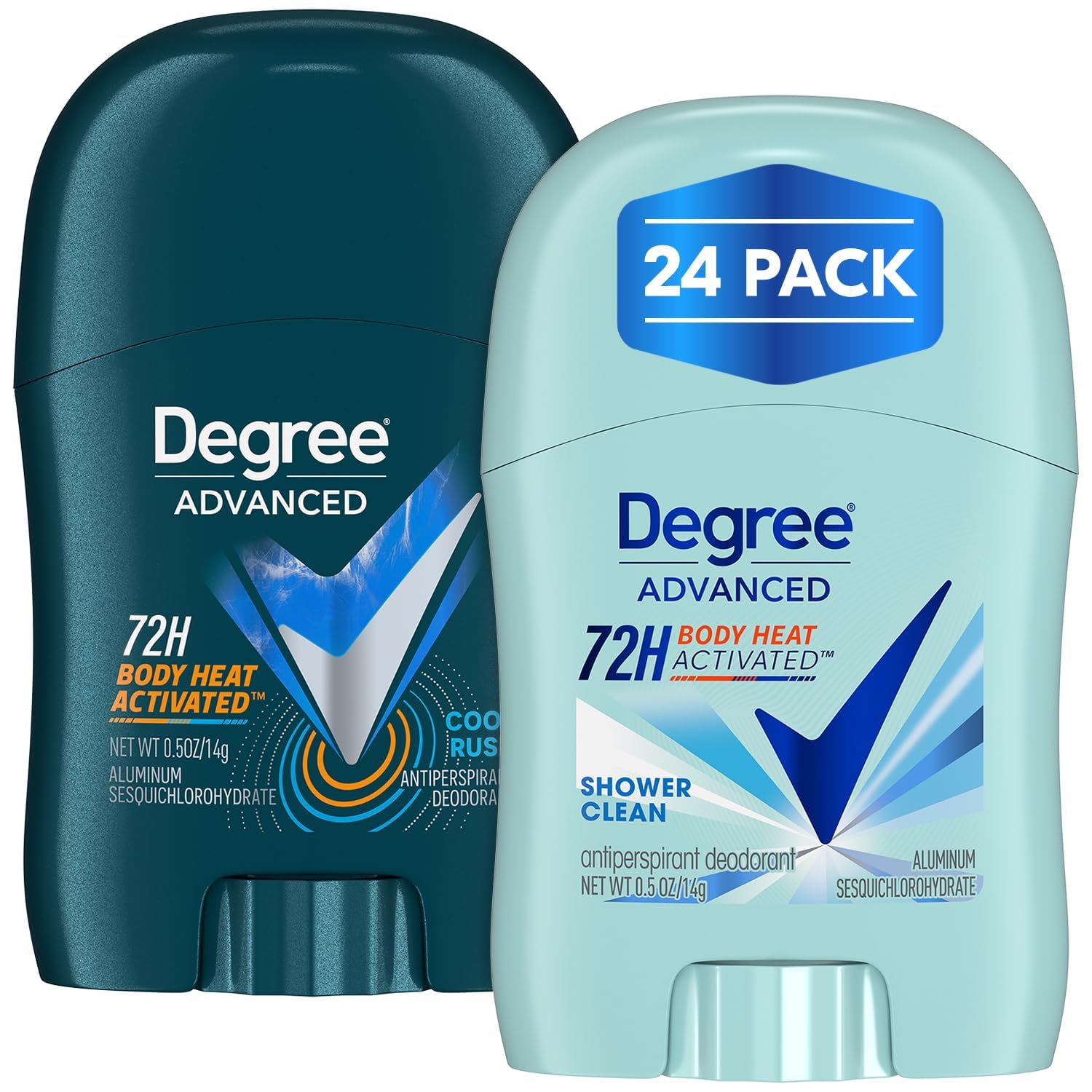 Degree_Travel_Deodorant_Variety_24-Pack_(12_Cool_Rush_+_12_Shower_Clean)_–_72H_Body_Heat_Activated_Mini_Antiperspirant,_0.5_Oz_Ea