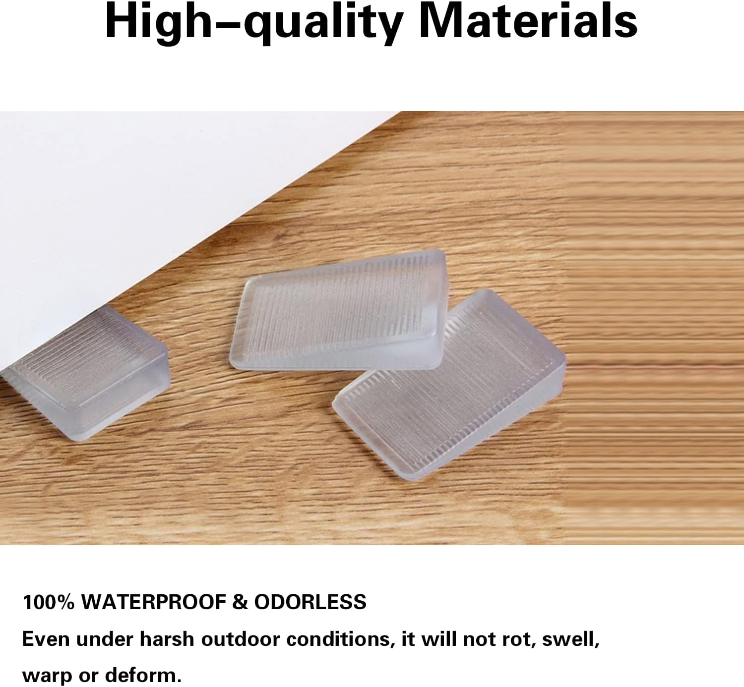 8_Pcs_Clear_Shims,_Shims_for_Leveling_Furniture,_Trimmable_Hard_Wedges_Table_Shims,_Plastic_Wedge_Toilet_Shim,_Furniture_Leveler_Wedges,_Rubber_Texture,_Perfect_for_Level_Uneven_Doors,_Floors