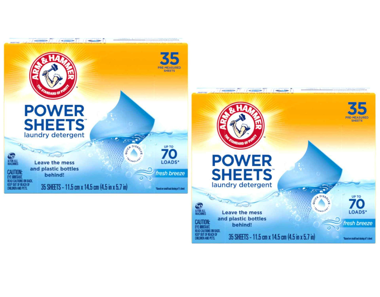 ARM & HAMMER 5in1 Power Sheets Laundry Detergent