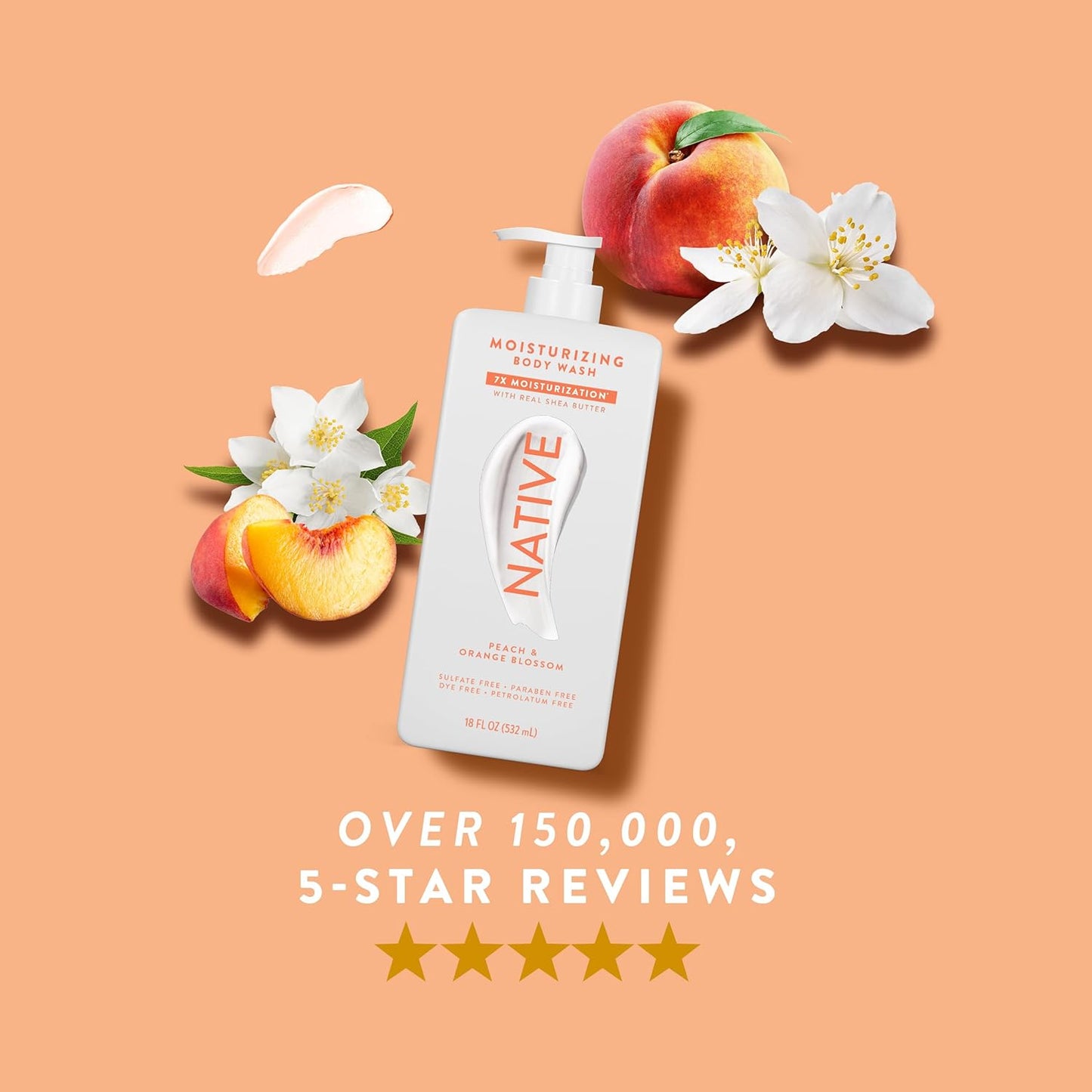 Native_Moisturizing_Body_Wash_Contains_Naturally_Derived_Ingredients_|_For_Women_&_Men,_Sulfate,_Dye,_&_Paraben_Free_Leaving_Skin_Soft_and_Hydrated_|_Peach_&_Orange_Blossom_18_oz