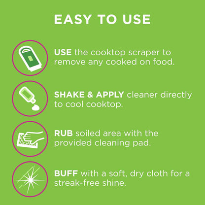Affresh Cooktop Cleaning Kit, Safe for Glass & Ceramic Cooktops