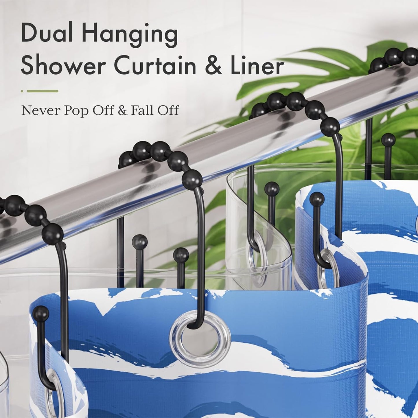 AmazerBath_Shower_Curtain_Hooks_Rings,_Metal_Shower_Curtain_Rings,_Black_Shower_Curtain_Hooks_Rust_Proof_Double_Hook_Shower_Hooks_for_Shower_Curtain_and_Liner,_Shower_Rod_Hooks_Bathroom_12Pcs
