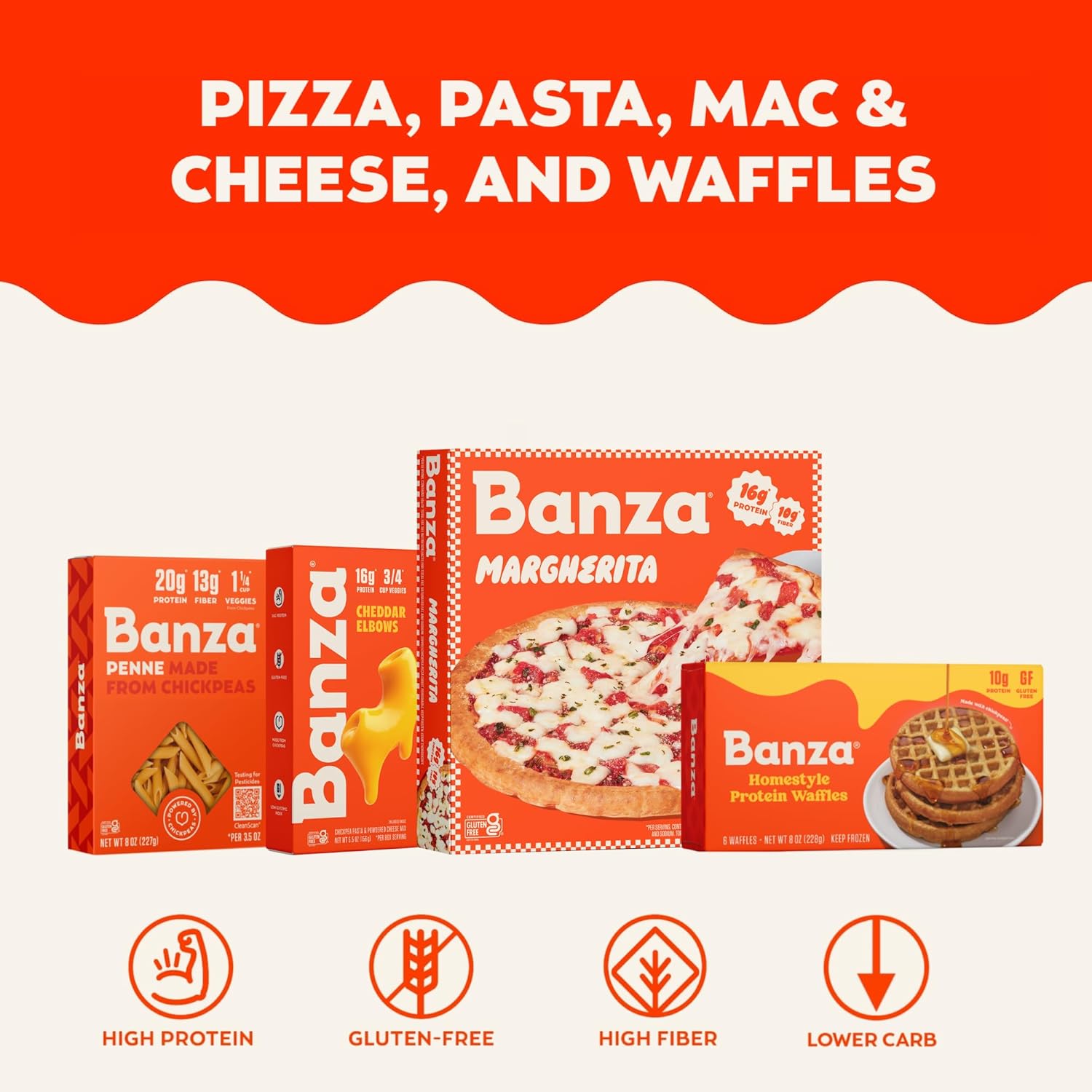 Banza_Spaghetti_Pasta_from_Chickpeas_-_Gluten_Free,_High_Protein,_and_Lower_Carb_Protein_Spaghetti_Chickpea_Pasta_-_8oz
