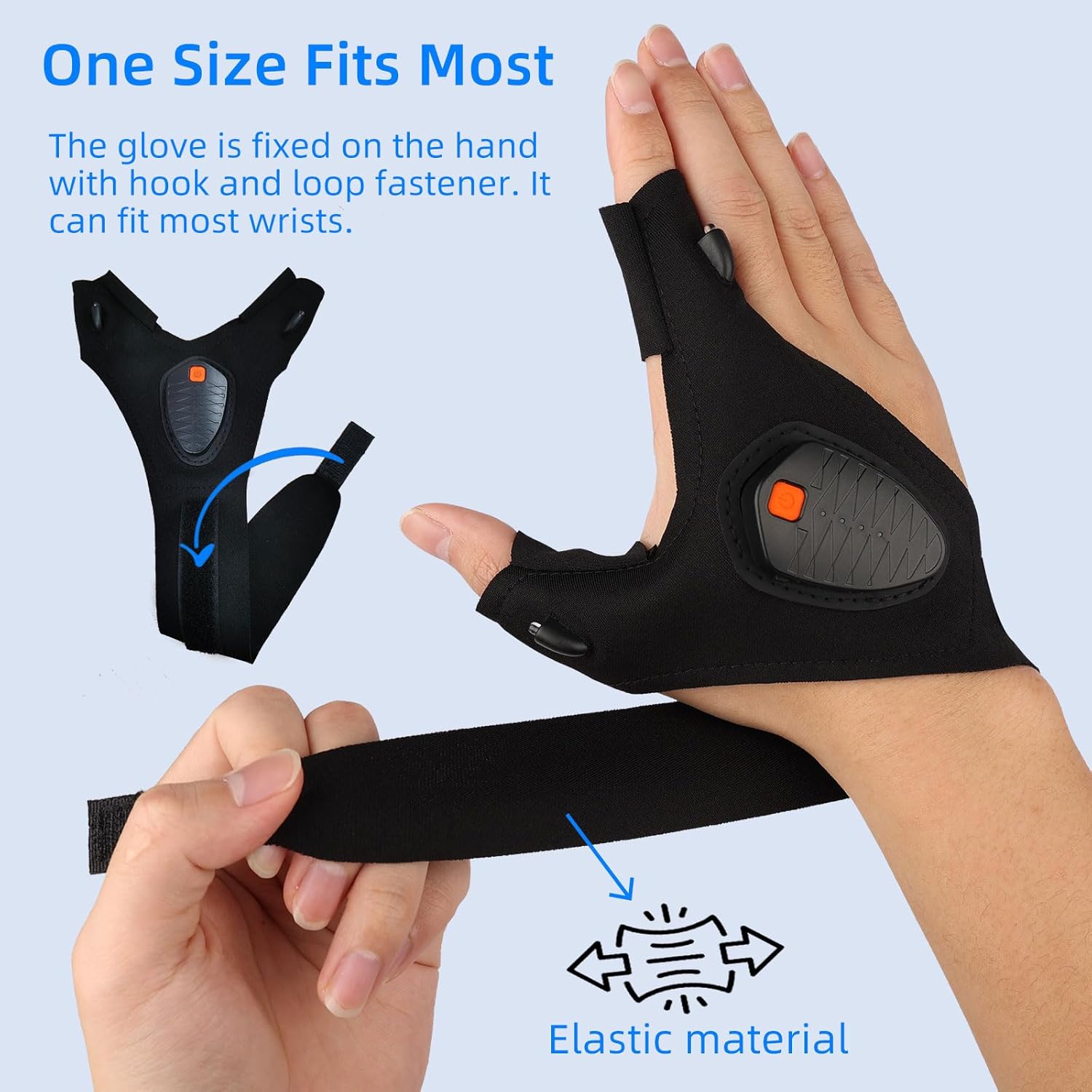 White_Elephant_Gifts_Stocking_Stuffers_for_Men_Adults,_Rechargeable_LED_Flashlight_Gloves,_Cool_Gadgets_for_Dad_Him_Husband_Boyfriend,_Waterproof_Finger_Lights_for_Fishing_Camping