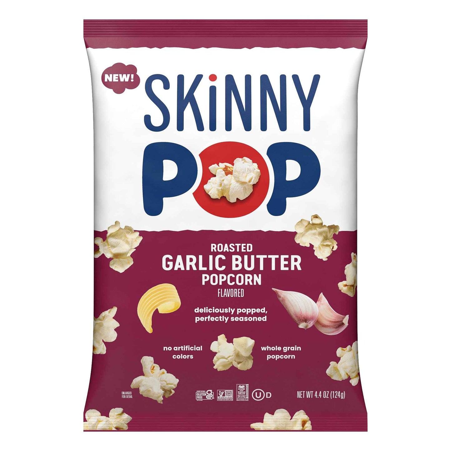 SkinnyPop Flavored Kettle Popcorn, Harry Potter Snacks, Gluten Free, Vegan, Non-GMO, Dairy Free, SkinnyPop, 5.3oz Grocery Sized Bag