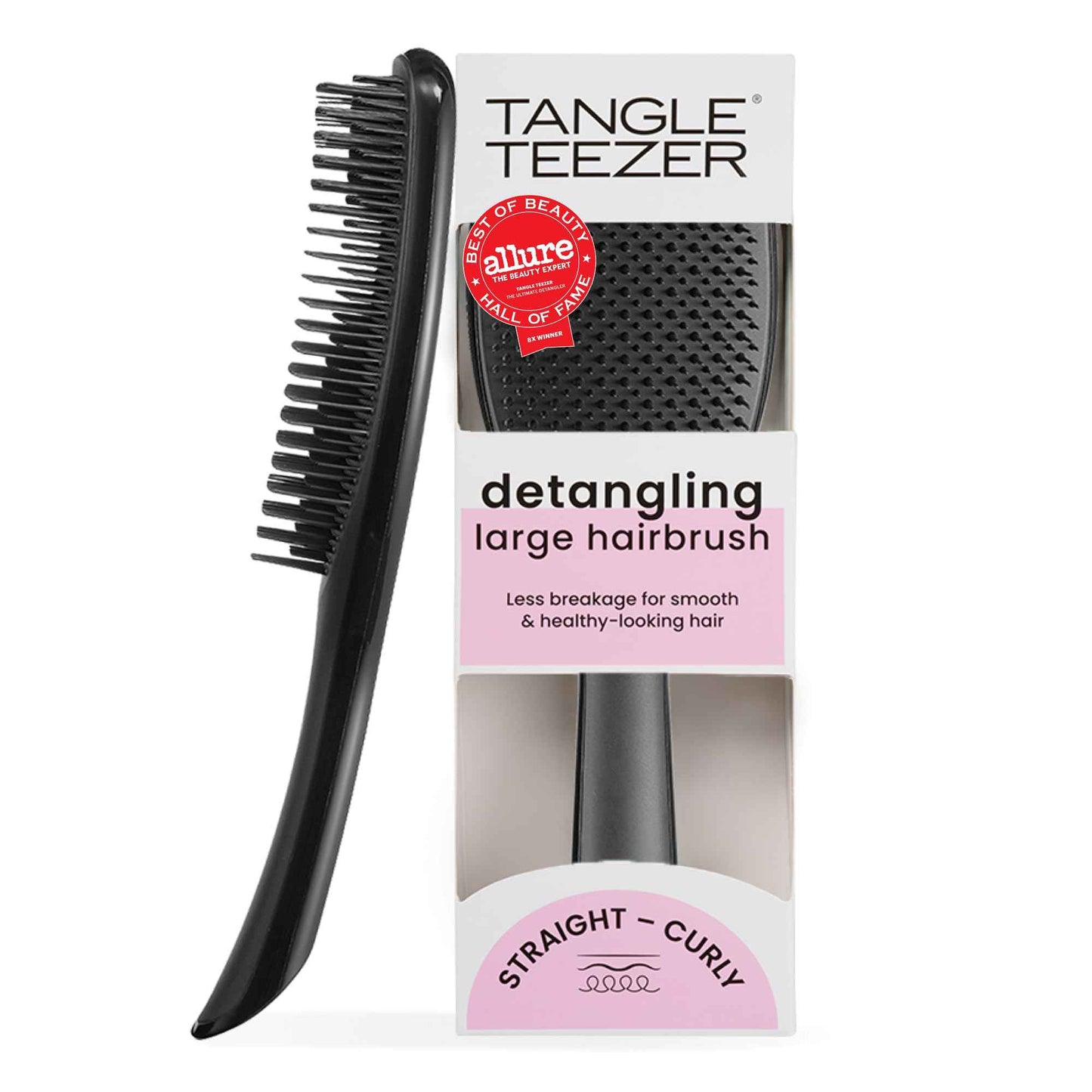 Tangle Teezer Large Ultimate Detangler Hairbrush for Wet & Dry Hair, Eliminates Knots & Reduces Breakage for Long, Thick, & Curly Hair Types