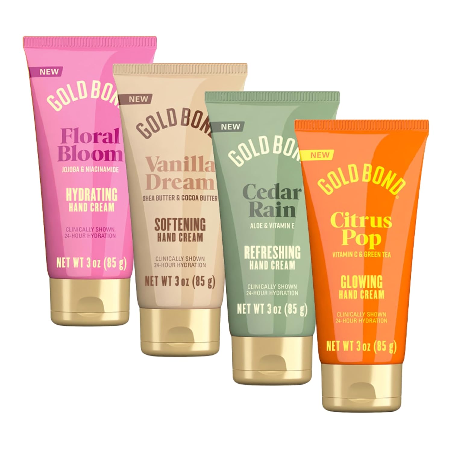 Gold_Bond_Scented_Hand_Cream_Set,_Everyday_Hand_Cream_to_Hydrate_the_Skin,_Assorted_Scents,_3_oz,_4_pk