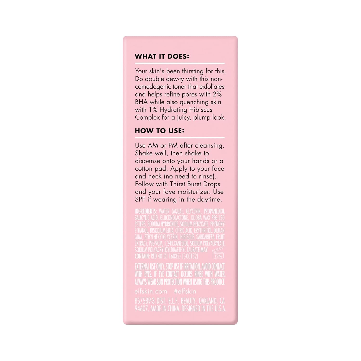 e.l.f._Thirst_Burst_Pore-fecting_Toner_Mini,_Hydrating_&_Exfoliating_for_Face,_Smooths,_Plumps,_Pore-Minimizing,_Infused_with_Salicylic_Acid,_Vegan_&_Cruelty-Free