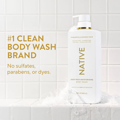 Native_Moisturizing_Body_Wash,_Pineapple_&_Coconut_Milk,_24-Hour_Hydration_for_Dry_&_Sensitive_Skin,_Made_with_Real_Shea_Butter,_Sulfate_&_Paraben_Free,_22_oz
