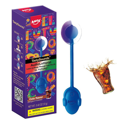 Amos Music Lollipop Candy, Audio Singing Lollipop, Unique Valentine's Gift, Individually Wrapped Natural Fruit Multiple Choice - Eco House Kit