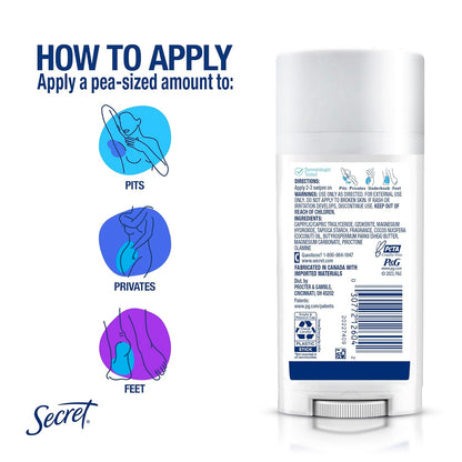 Secret_Whole_Body_Deodorant_Stick_for_Women,_Naturally_Derived_Ingredients,_Unscented,_Aluminum_Free_Deoderant_Stick,_72_HR_Odor_Protection,_2.4_oz