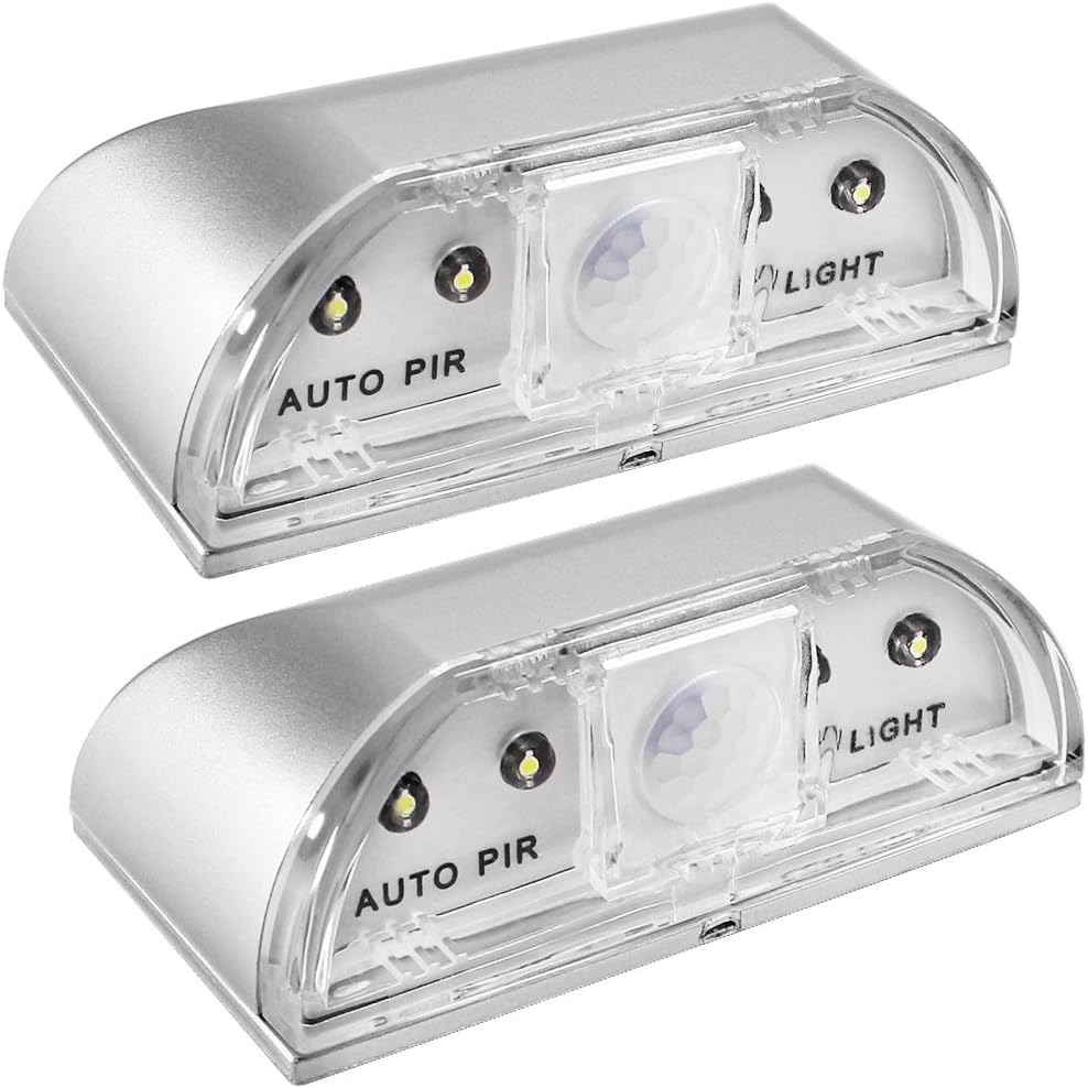 SENHAI_2_Pack_Keyhole_Light,_Infrared_IR_Wireless_Door_Lock_Lamp,_Auto_Sensor_Motion_Detector,_4_LED_Bulbs