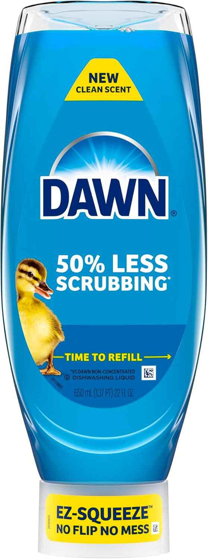 Dawn Ultra EZ-Squeeze Dish Soap, Dishwashing Liquid, Original