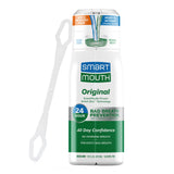 SmartMouth Original Zinc Activated Mouthwash & Tongue Cleaner - Instant Fresh Breath Mouthwash - Eliminates Bad Odors & Bad Breath - Sugar, Gluten & Alcohol-Free - Fresh Mint - 16 fl oz