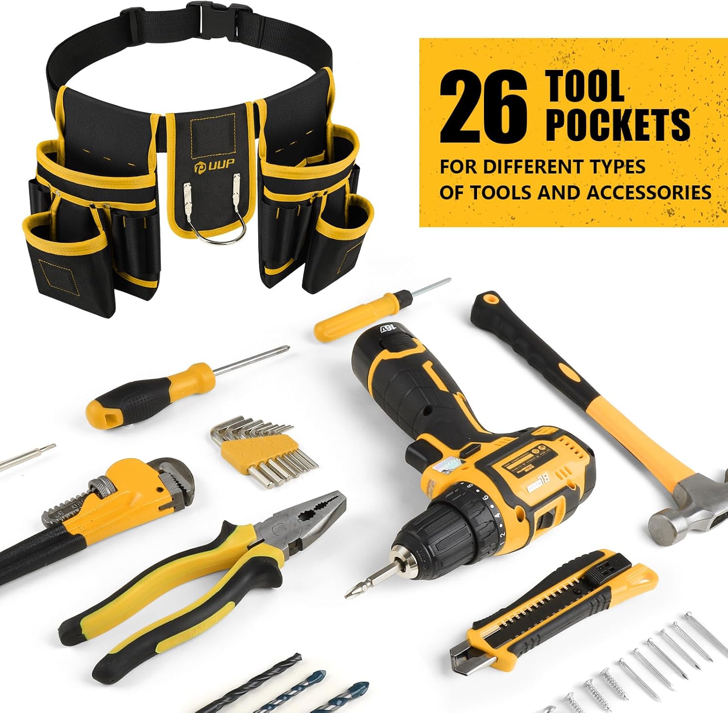 Magnetic_Tool_Belt_for_Men,_UUP_26_Pockets_Heavy_Duty_Tool_Pouch,_Valentine's_Day_Gifts,_Magnet_Holster_Nail_Utility_Toolbelt_Adjustable_Waist_Holder_for_Handyman_Contractor_Mechanic_Plumber_Carpentry