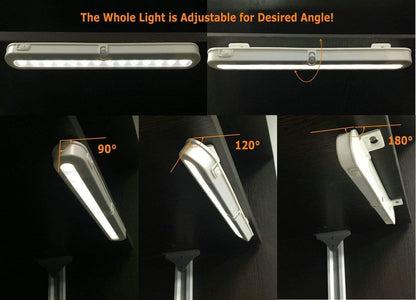 BLS_T01L_LED_Closet_Light,_Super_Bright_20_LED_Under_Cabinet_Lighting_Battery_Powered/DC_Input_Wireless_Motion_Sensing_Light,_Auto_On_Off_Switch,_Motion_Sensor_&_Light_Sensor,_Light_Beam_Adjustable