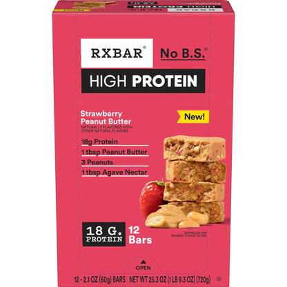 RXBAR High Protein Bars, Gluten Free, Protein Snacks