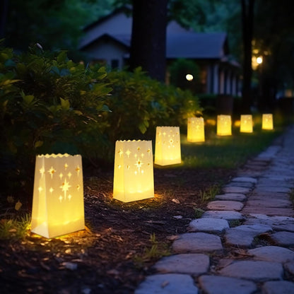 Homemory_Luminary_Bags_with_Flameless_LED_Tealights,_24_Bags,_Warm_White_Lights,_Electric_Tea_Candles_for_Wedding,_Party,_Christmas,_150+_Hours