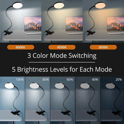 Reading_Light_with_Remote,_LED_Desk_Lamp_Clip_on_[1H_Timer_&_Nightlight]_RA>95_Dimmable_Flexible_Gooseneck,_Reading_Lamp_with_Clamp_for_Table_-_3.5''_(Adapter_Included)