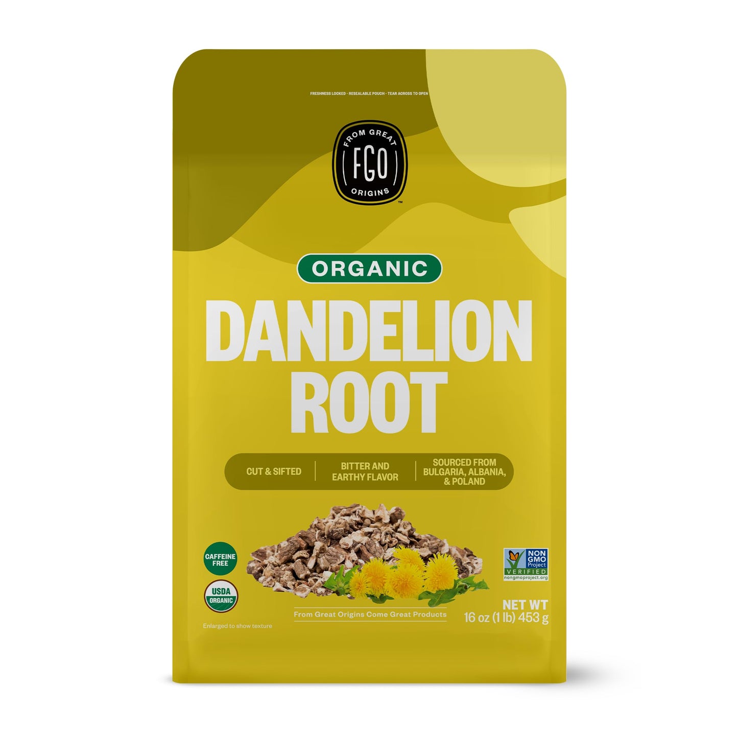 Dandelion Root - 1 Pound (Pack of 1)