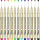 6 Tip Sizes (Sepia)