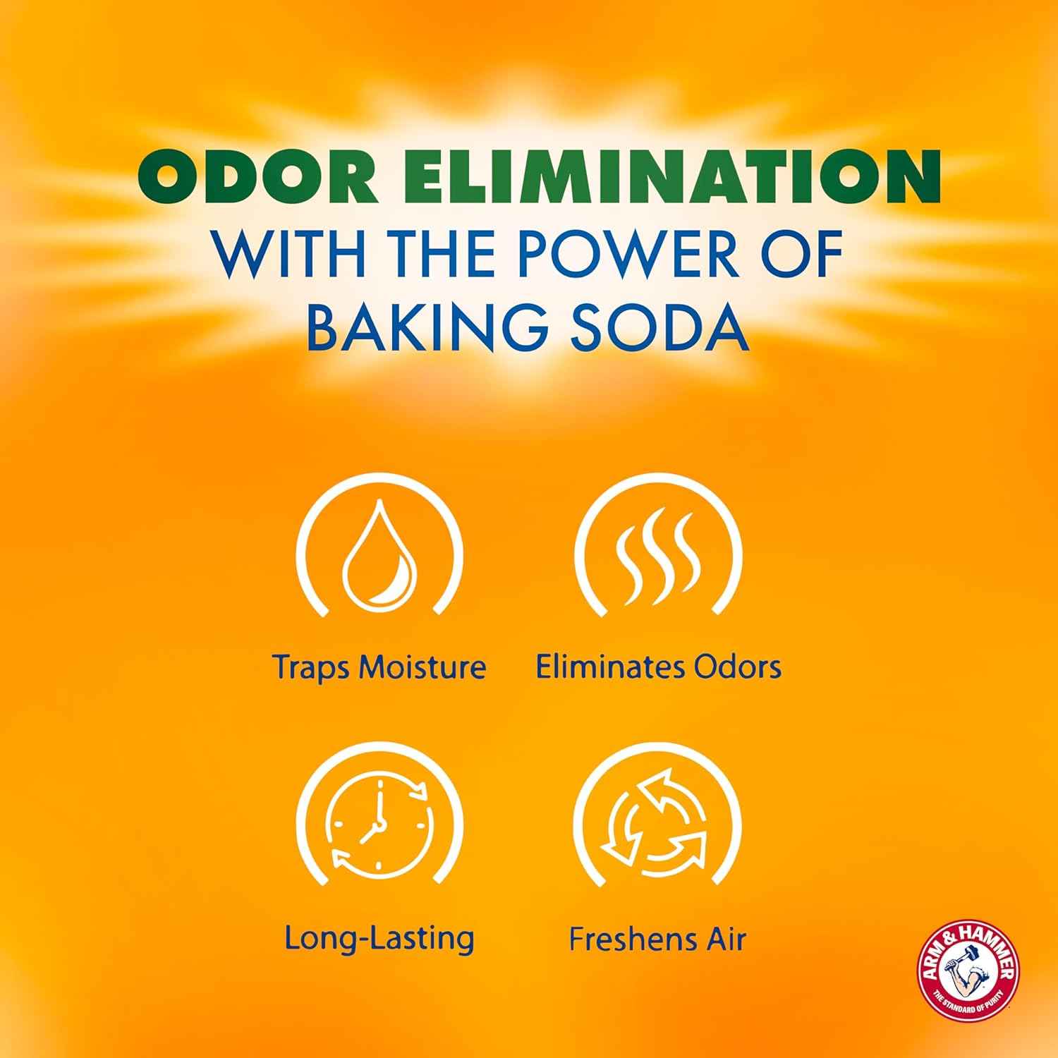 Arm & Hammer Essentials Hanging Moisture Absorber and Odor Eliminator, 17.5 oz., 3 Pack, Moisture Absorbers for Closets, Laundry Rooms and Bedrooms, Long-Lasting Freshness